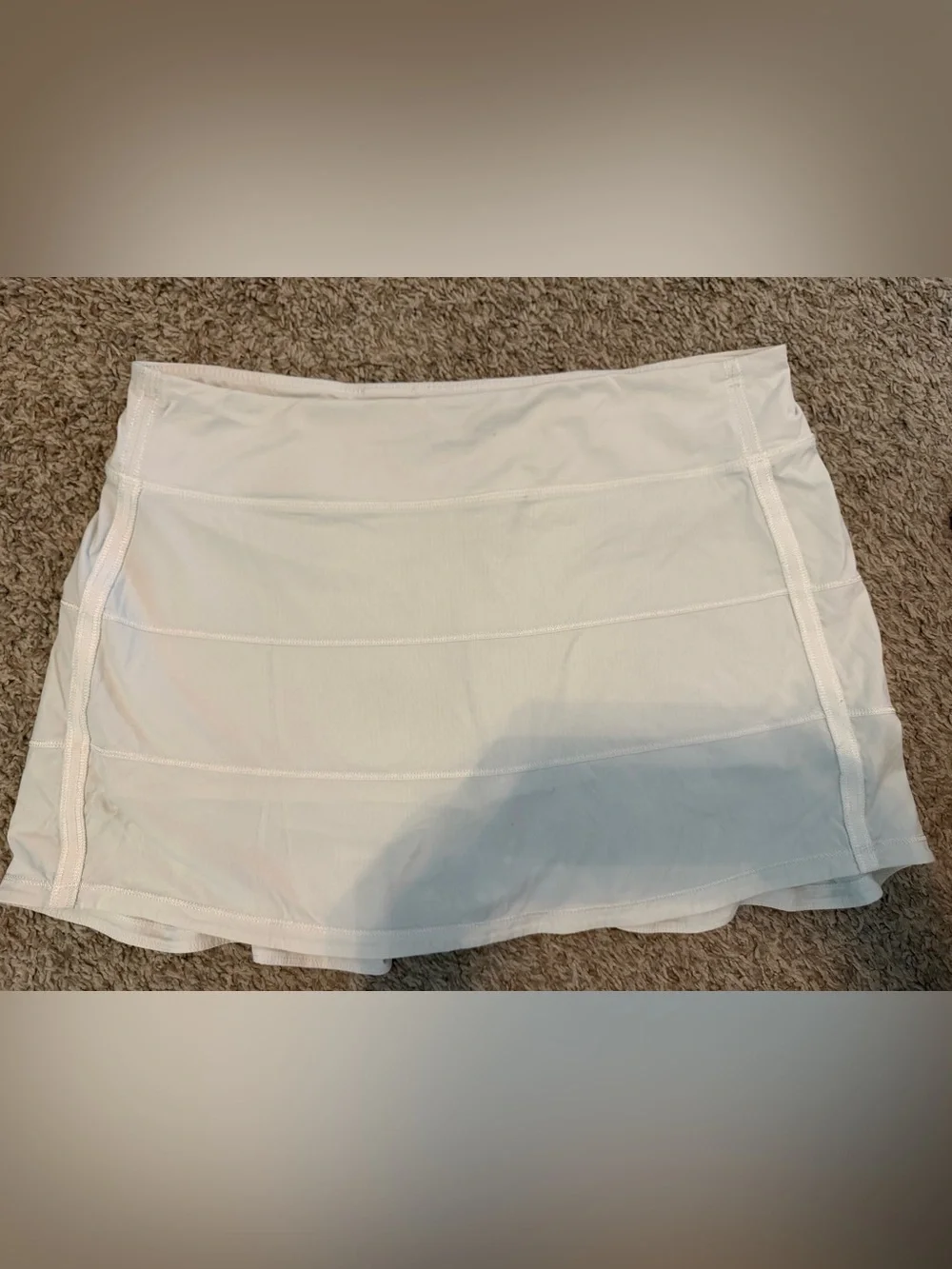 lululemon athletica White Athletic Skirt